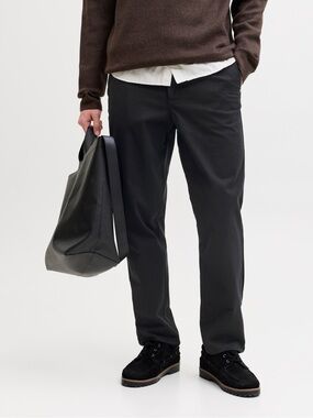 Jack & Jones Men's Dress Pants - Black Regular Fit